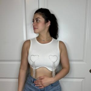 With Love Top - White